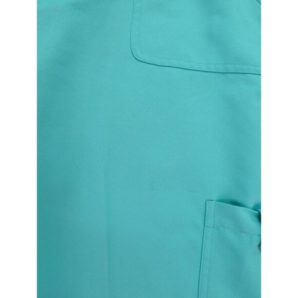 Alfred Dunner Women's Capri Pants Size 16P Green Elastic Waist Pull-On FLAWS - Picture 5 of 15